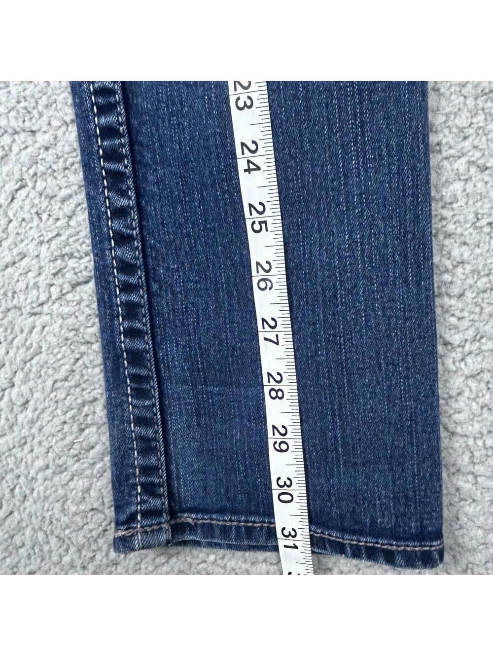 Big Star Womens Kayla Straight Jeans Size 25 R Legendary Blue 5-Pockets Denim - Picture 14 of 15